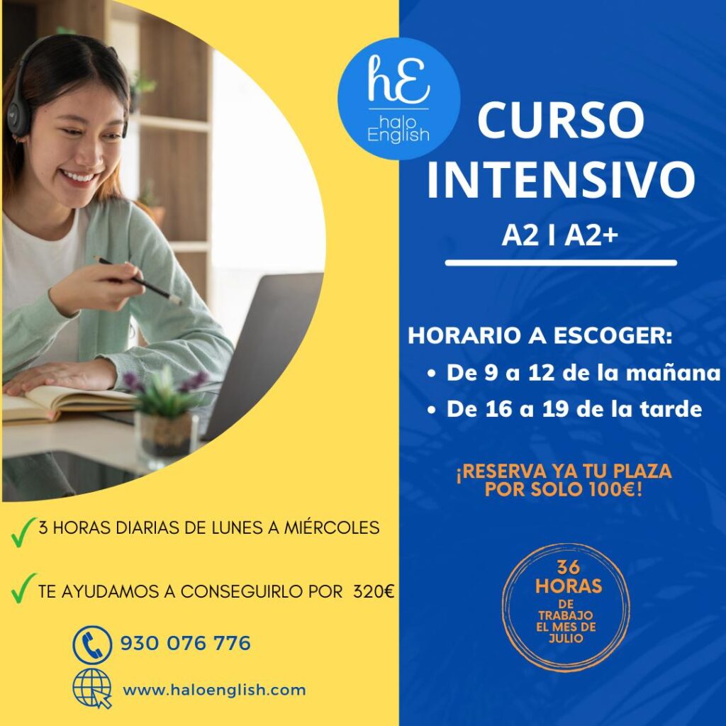 curso intensivo ingles a2